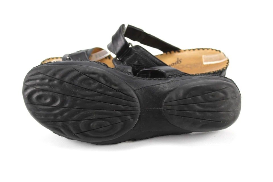Gabor Gr.39 Uk.6 Damen Comfort Sandalen Pantoletten Slipper Schwarz  TOP P 689 - Bild 4 von 4