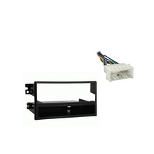 Fits Kia Sportage 2005-2010 Metra Single DIN Dash Kit with Harmony Radio Harness