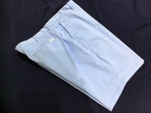 CALVIN KLEIN men shorts 40 waist LIGHT BLUE stretch cotton LOGO excellent!