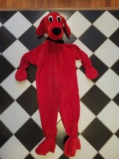 Clifford the Big Red Dog Costume Youth Size Small