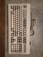 Vintage Tandy Enhanced Mechanical Computer Keyboard UNTESTED SOLD AS-IS