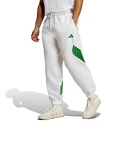  Pantaloni tuta Pants UOMO Adidas Stadium Woven Bianco Verde con tasche 