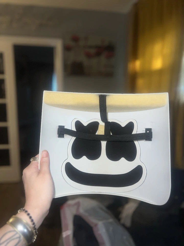 DJ Marshmello Fortnite Halloween Mask - Image 3 of 4