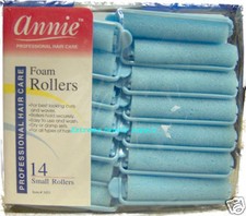 Soft Foam Hair Rollers CULER NO Hair Breakage Small 5/8" x 2 1/2" inch long