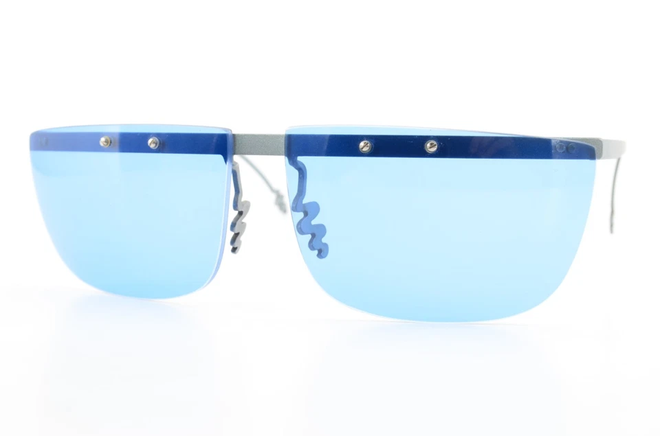 THEO Belgium Sonnenbrille Tita II C 5 Blue Light Vintage Metal Rimless Design - Bild 2 von 4