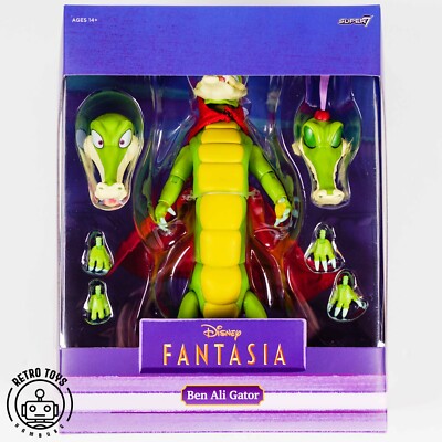 BEN ALI GATOR Super7 Fantasia Ultimates Deluxe Action Figur Ultimate Disney