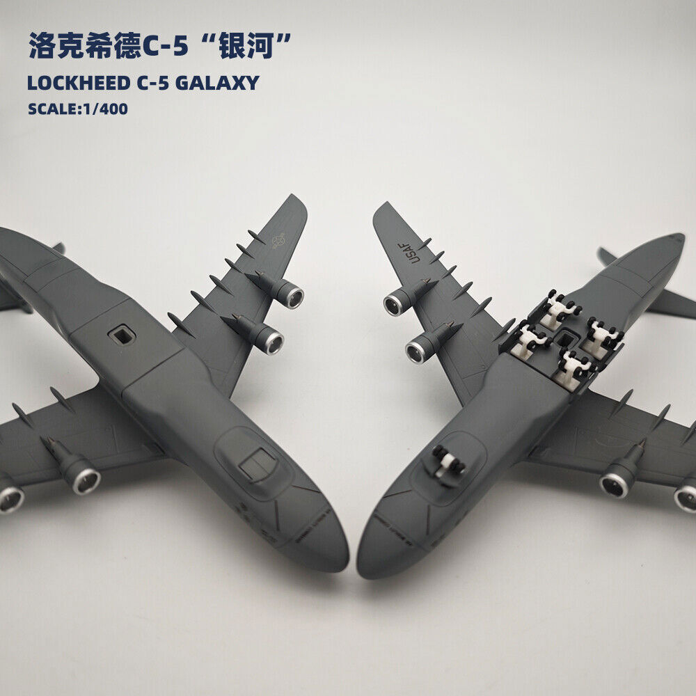 1:400 LMT USAF C5 Galaxy Strategic Transport Aircraft Model Alloy