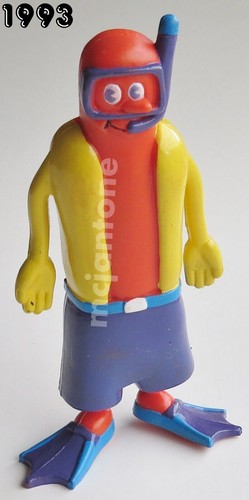 Nathan's Hot Dogs 1993-1996 FRANKSTERS Bendie BENDIE Frankfurter TU juguete ELECCIÓN - Imagen 5 de 24