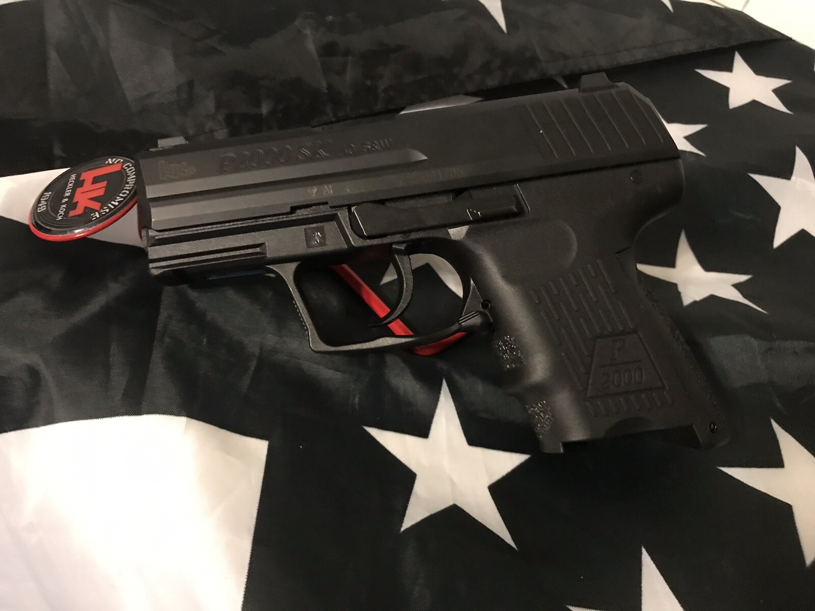 Heckler Koch HK Logo Pistol Kickstand Display Storage Gun Pistols HkP7