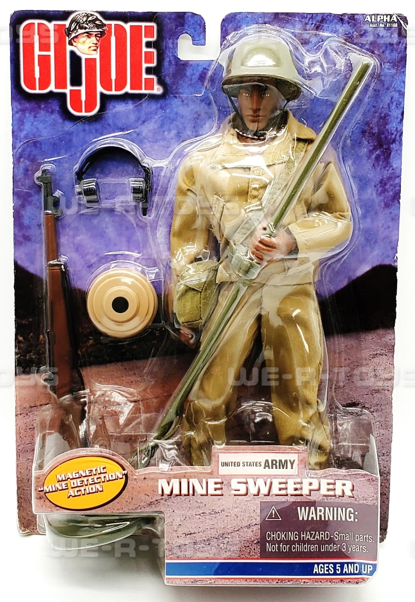 G.I. Joe Mine Sweeper Action Figure African American Hasbro 1999