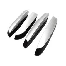 4PCS Silver Roof Rack Bar End Cover  Replace For RAV4 XA40 2013-2018 AE