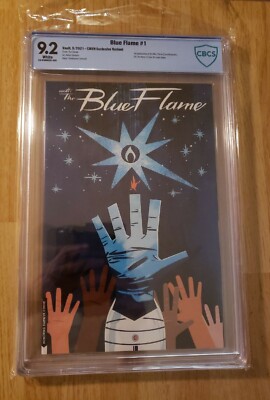 The Blue Flame #1 CBSN Exclusive Variant CBCS 9.2 Darwin Cooke 2021