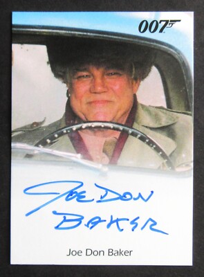 Autograph 007 JAMES BOND card - JOE DON BAKER as Jack Wade - 2015 - in ...
