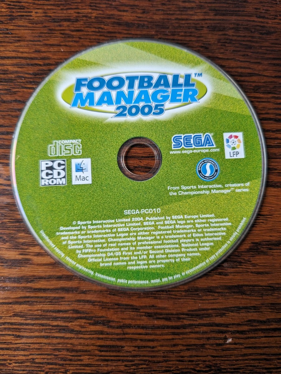 Football Manager 2005 | PC / MAC CD-ROM 5060004763986 | eBay UK