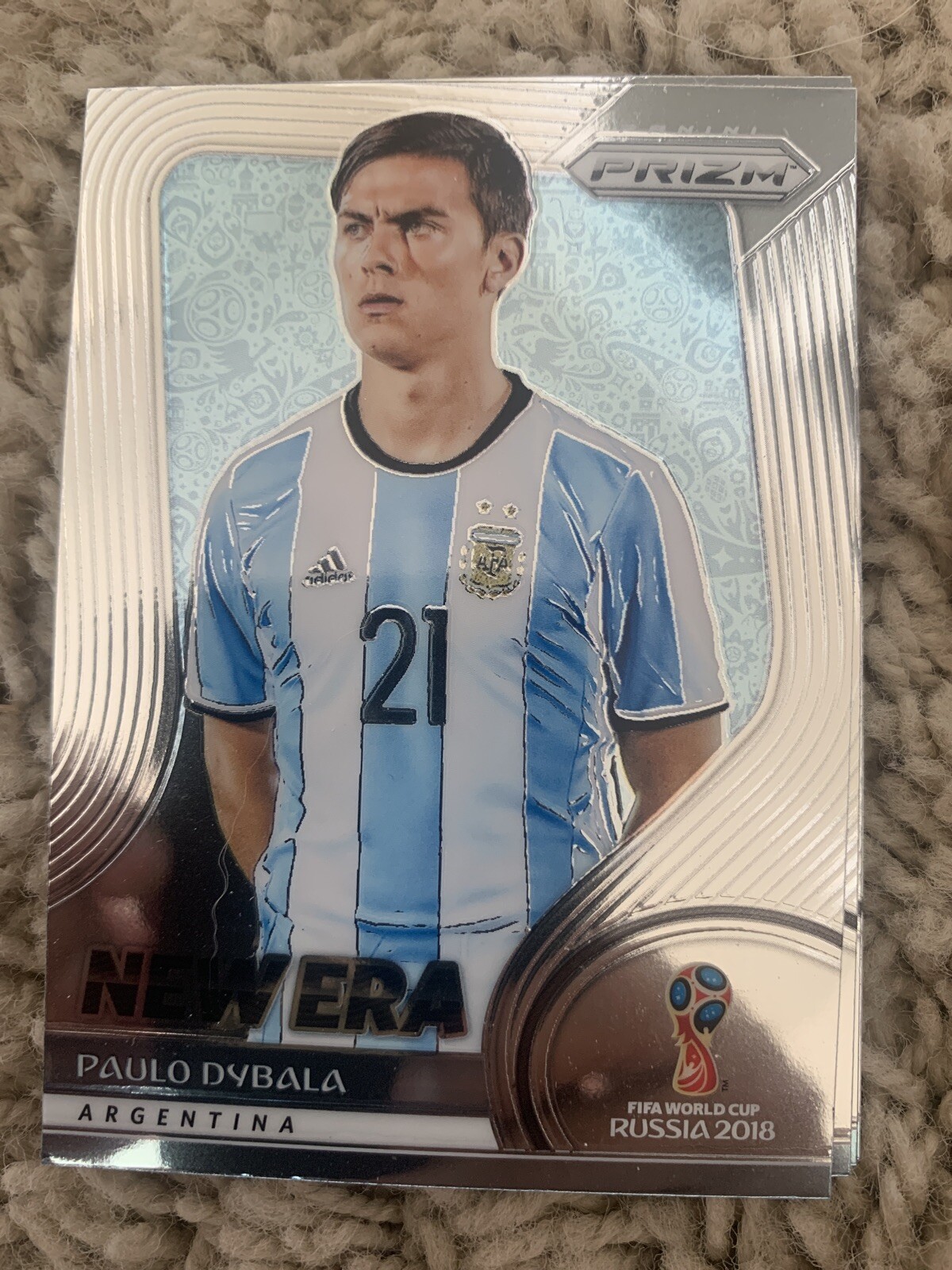 2018 Panini Prizm World Cup New Era #NE-2 Paulo Dybala Argentina Card Qty