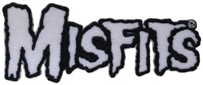 MISFITS - White Logo - 4,1 x 10 cm - Patch - 169670