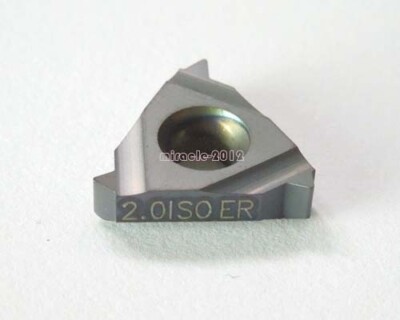 10 pcs 16 ER 2.0 ISO LDA Carbide Threading Inserts Universal type Cutting CNC 