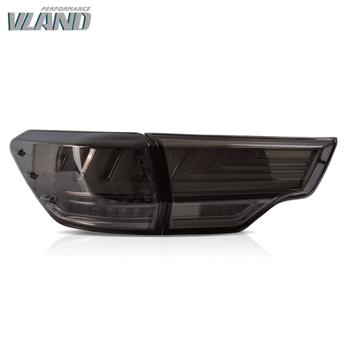 Pair Smoked LED Tail Lights For 2014-2019 Toyota Highlander w/Startup Animation - Bild 2 von 17