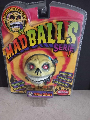 Cara de Cráneo (Skull Face) Madballs Serie 1 2007 Bizak Basic Fun Figure - Picture 2 of 6