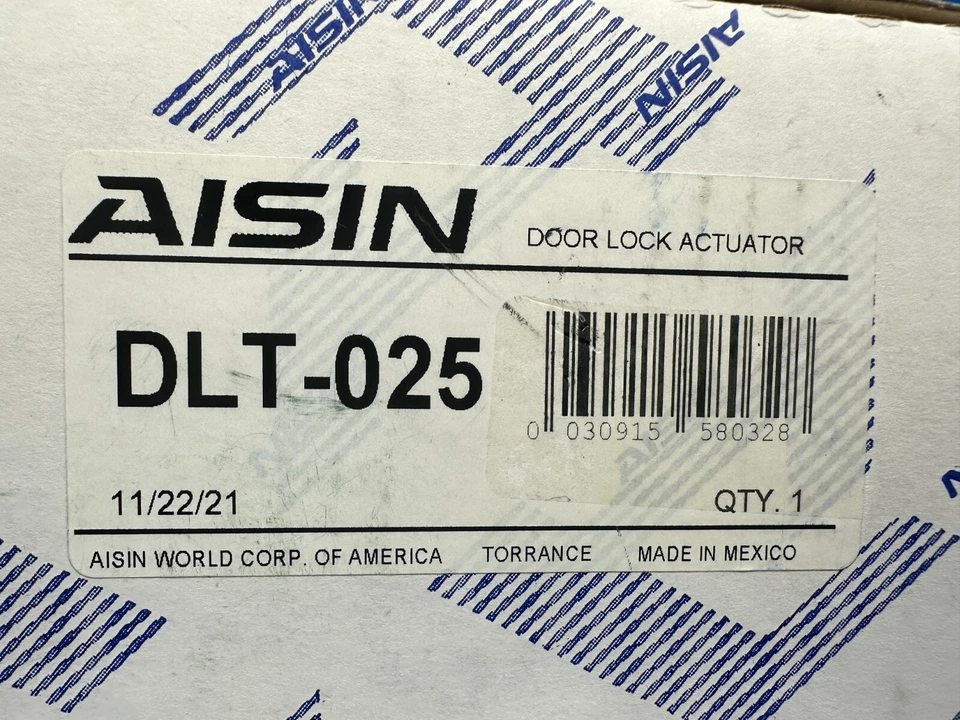Привод двигателя дверного замка Aisin DLT-025 в сборе для Toyota Corolla 2009-2018 годов выпуска - Изображение 2 из 4