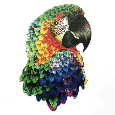 parrot wooden puzzle