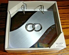 FETCO Double Ring Wedding Picture Flip Album And The Two Shall Become One    561