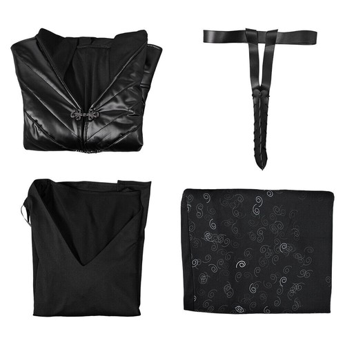 Costume cosplay Harry Potter Bellatrix Lestrange abito nero abiti di Halloween - Foto 10 di 56