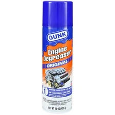 GUNK Engine Degreaser Original, 15 oz. Aerosol - Lot of 12