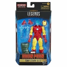 Marvel Legends Iron Man - Tony Stark (A.I.) with Mr. Hyde Build-a-Figure Part