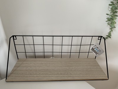 Hängendes Regal im industrial style 45cm Lang