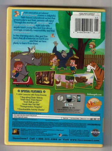 3 Kids' DVDs: MAGIC SCHOOL BUS, LITTLE ANGELS - ANIMALS, CARE BEARS, Ages 3-8 - Picture 5 of 9