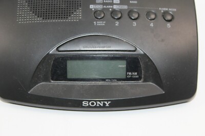 Sony Dream Machine FM/AM PLL Synthesized Clock Radio ICF-C233 | eBay