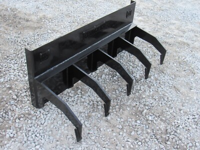 #ad 5 Tine Ripper Soil Tiller Fits Skid Steer Quick Attach Free Shipping $624.99