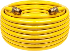 100Ft 3/4'' Flexible Gas Line, CSST Corrugated Stainless Steel Tubing Pipe Kit,