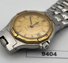 PROJECT TO FIX ZENITH DEFY GOLD SS QUARTZ LADIES DATE WATCH EU SHIP 9404