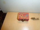 artisan dollhouse miniature Southwest trunk/coffee table — photo 2