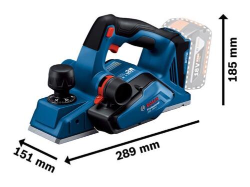 Bosch Professionnel Rabot 18V Unité Nue Plan Largeur 82mm BSH6015B5001 - Picture 2 of 4