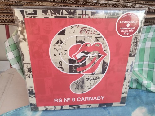 The Rolling Stones - Exile On Main Street Red Vinyl 2LP Carnaby Street IN HAND