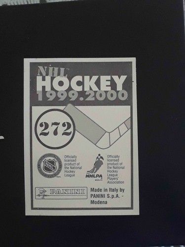 Panini NHL Hockey 1999 2000 99 00 ELIGE CUALQUIER PEGATINA CASI NUEVA/COMO NUEVA #201-360# - Imagen 133 de 297