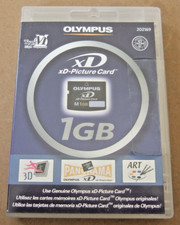 NEW OLYMPUS M-XD1GM 1GB PANORAMA TYPE M xD-PICTURE FLASH MEMORY CARD 202169