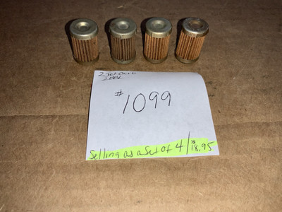 NOS Fuel Filters, Rochester 2 Jet Carb, 2BBL, GM, Selling As A Lot Of 4