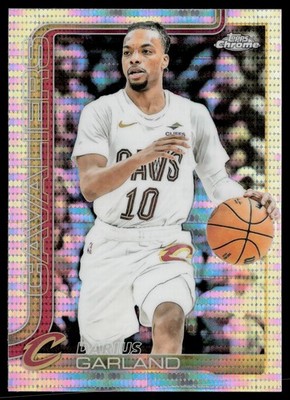 2025-26 Topps Chrome #76 Darius Garland Pulsar Refractor