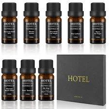 Hotel Collection Diffuser Essential Oil Gift Set,Seaside Hotel Scents for Hom...