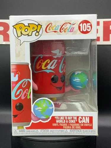 Funko Pop! Ad Icons Coca-Cola “I’d Like to Buy the World a Coke” Can #105 DMG