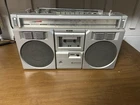 Hitachi TRK 7800H Boombox FM/AM Radio Works Tape Player Does Not Work READ