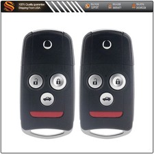 2 Remote Car Key Fob for Acura MDX 2007 2008 2009 2010 2011 2012 2013 4 Buttons