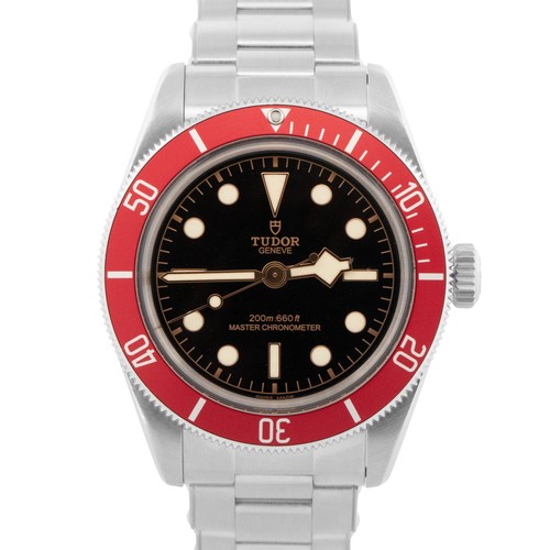 2024 PAPERS Tudor Black Bay RED Stainless Steel 41mm 7941A1A0R...