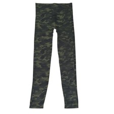 SPANX Camo Seamless Leggings Size M Green Camouflage High Waisted Tight