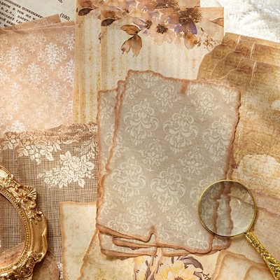 Material Paper Decorative 30 Pcs/pack Vintage Base Background Hand Made Craft