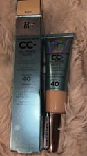 IT Cosmetics CC Oil-Free Matte Poreless Finish Cream SPF 40 MEDIUM 1.08 fl oz